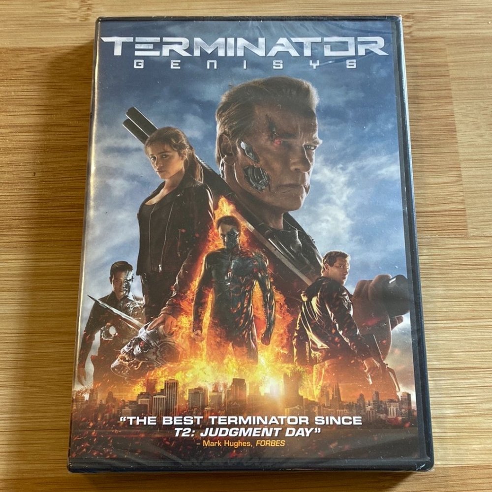 Terminator Genisys w/Arnold Schwarzenegger DVD ***NWOT***
